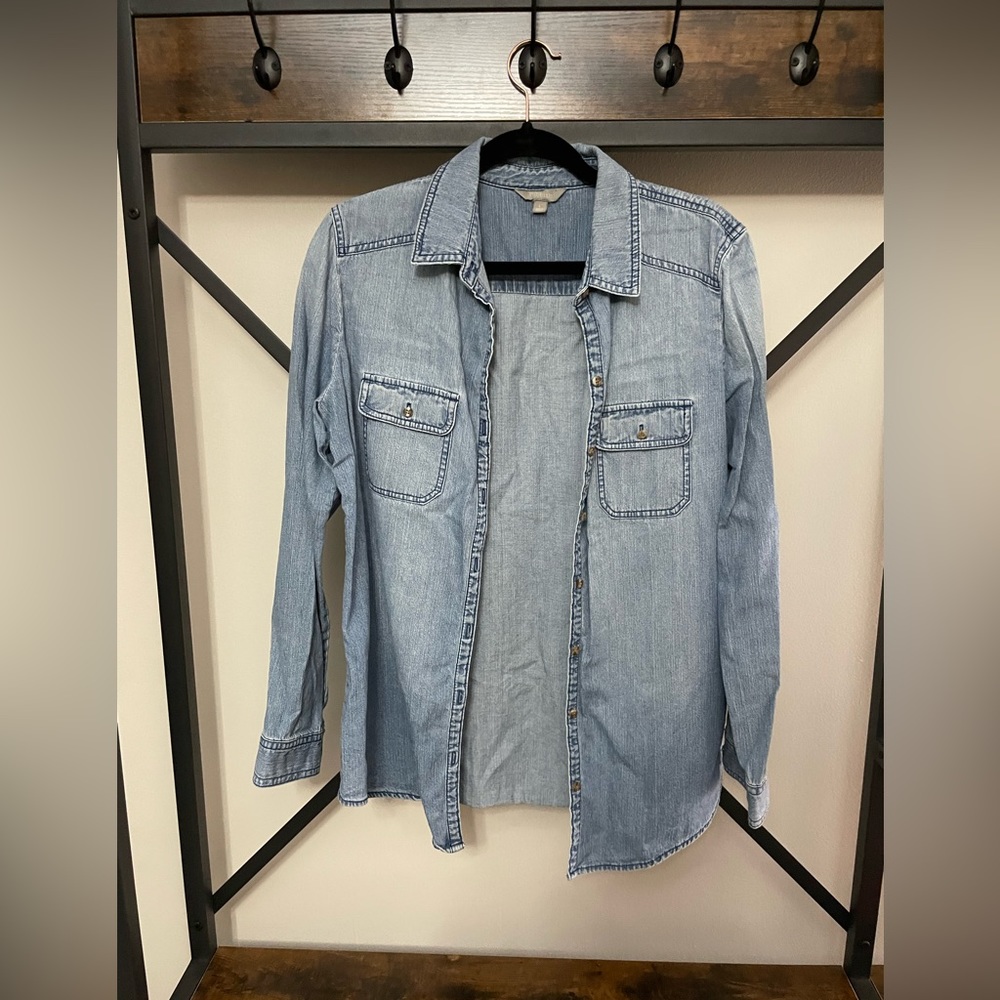 Nordstrom Jean Button Down